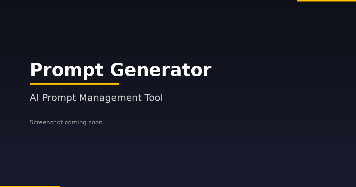 Prompt Generator